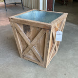 Wood Country Planter (R)