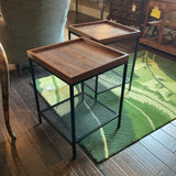 Pair of Square End Tables