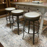 Set of 3 Swivel  Barstools