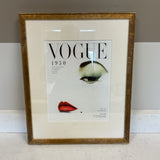 Framed Vogue Cover 1950