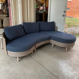 Origion 21 Dunes Wicker Sofa w/Tables