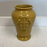 Yellow Cross Vase