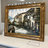 Buildings Oil with Gold Frame by John Sloan