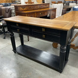 Lane Black Painted Console