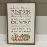 Pumpkin Advice Art