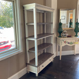 Two-Tone Open Bookshelf