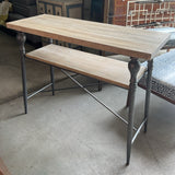Metal & Wood Console