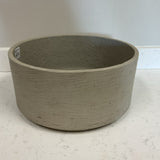 Round Gray Pot