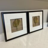 Pair of Palm Leaf Art