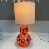 Blown Glass Color Lamp