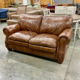 Leather Loveseat