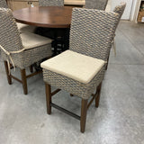 Haverty's Canyon Copper Top Table with 6 Stools