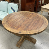 Restoration Hardware 48" Round Reclaimed Wood Table