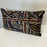 Brown Black and Gold Pillow