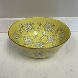 Yellow Floral Bowl