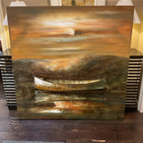 Large Canoe Painting