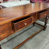 Wood Console Table