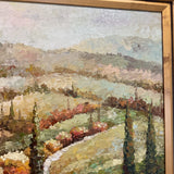 Tuscan View Framed Oil