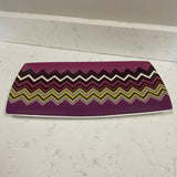 Purple Missoni Stoneware Platter
