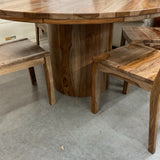 54" Round Dressoni Table with 4 Chairs