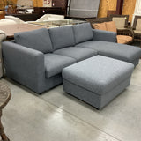 Ikea Finnala Sofa with Storage Chaise and Storage Ottoman