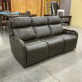Universal Power Reclining Leather Sofa