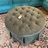 Round Tufted Ottoman