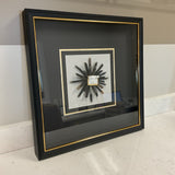 Black & White Agate Stone Shadow Box