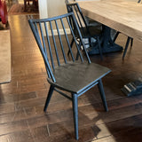 Sparrow & Sage Table with 4 Windsor Chairs and 2 Upholstered Arm Chairs