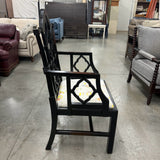 Black Fretwork Chair