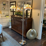 Silver Coat Rack
