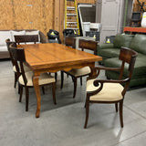 Milling Road "Hildebran Collection" Dining Table w/6 Chairs (FIRM)