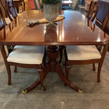 Table, 2 Leaves, 8 Chairs (As Is)