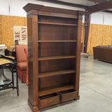 Tall Bookcase w/2 Drawers