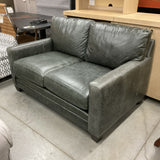 Bassett Leather Loveseat