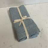 Set of 6 Linen Blue Napkins