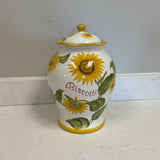 Nonnis Sunflower Cookie Jar