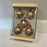 Set of 5 Christmas Balls