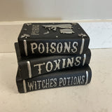 Halloween Stacked Ceramic Books