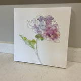 Purple Flower Canvas