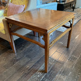 Wellington Hall Square End Table As Is