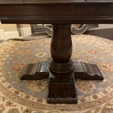Jonathan Charles Dining Table with 6 Hooker Chairs & Leaf