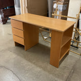Desk with Open Side Shelves