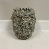 Blue Floral Vase
