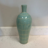 Teal Vase