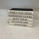 When You Find Someone Good by Tom Ford Book Set