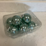 Set of 8 Seafoam Ornaments