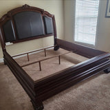 King Panel Bed