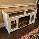 Fireplace Media Console