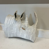 Rhino Paper Mache Head